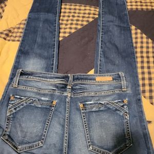 Womens Buckle Black Jeans size 27x32